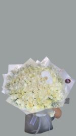 Beyaz Gül Buketi - Görsel 2