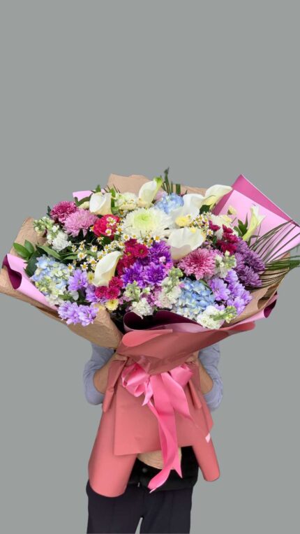 Eşsiz Mix Bahar Çiçek Buketi